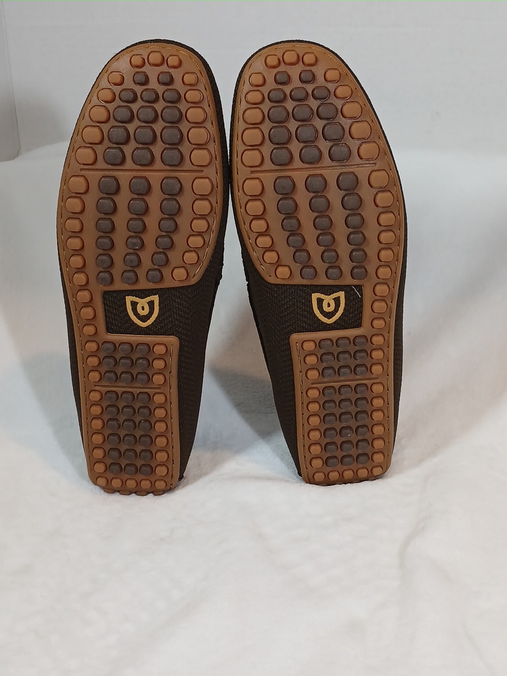 Rothy's The Driving Loafer Brown Knit Penny Loafers Men Sz 11 - Picture 9 of 14